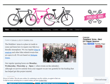 Tablet Screenshot of pedallers-arms.org
